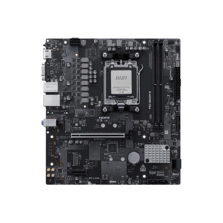 MSI PRO B840M-B | Processor family AMD | Processor socket AM5 | DDR5 | Supported hard disk drive interfaces SATA, M.2 | Number o