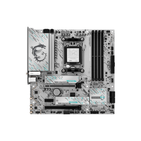 MSI B850M GAMING PLUS WIFI | Processor family AMD | Processor socket AM5 | DDR5 | Supported hard disk drive interfaces SATA, M.2