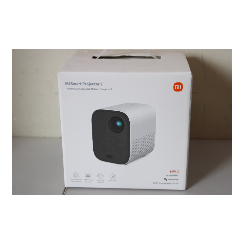 SALE OUT. Xiaomi Mi Smart Projector 2 EU | Xiaomi 2 | Full HD (1920x1080) | 500 ANSI lumens | White/Grey | LED Light Source with