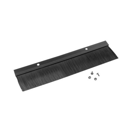 Lanberg 19" cable entry brush panel | AK-1102-B | Black