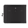 Lanberg | Rack cabinet 19" wall-mount 6U/600x450 with perforated door (flat pack) | WF01-6406-23B | Black