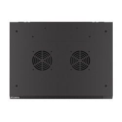 Lanberg | Rack cabinet 19" wall-mount 6U/600x450 with perforated door (flat pack) | WF01-6406-23B | Black