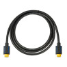 Logilink | Premium HDMI Cable for Ultra HD | Black | HDMI male (type A) | HDMI male (type A) | HDMI to HDMI | 3 m