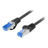 Lanberg Patchcord Cat.6A S/FTP LSZH CCA | PCF6A-10CC-0300-BK | 3 m