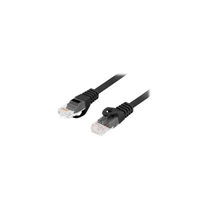 Lanberg Patchcord Cat.6 UTP LSZH CU | PCU6-10CU-0300-BK | 3 m
