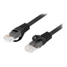 Lanberg Patchcord Cat.6 UTP LSZH CU | PCU6-10CU-0300-BK | 3 m