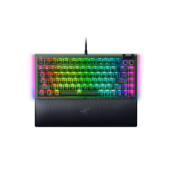 Razer BlackWidow V4 75% | Mechanical Gaming keyboard | Wired | US | Phantom Green Edition | Razer Mechanical Switches (Tactile)