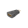 Lanberg Adapter HDMI (F) to HDMI MINI (M) | AD-0037-BK
