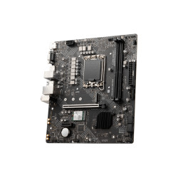 MSI PRO H610M-G WIFI DDR4 | Processor family Intel | Processor socket LGA1700 | DDR4 | Supported hard disk drive interfaces SATA