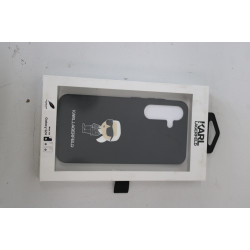 SALE OUT. Karl Lagerfeld KLHCS24SSMHKNPK S24 S921black Silicone Ikonik Metal Pin DIRTY PACKAGING | Karl Lagerfeld DIRTY PACKAGIN