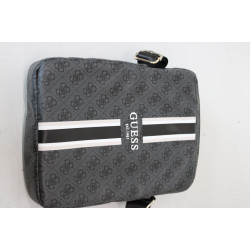 SALE OUT. Guess Bag GUTB10P4RPSK 10"black 4G Stripes Tablet Bag | GUESS GUTB10P4RPSK | Tablet Bag | DIRTY PACKAGING
