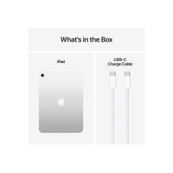 Apple iPad | 11 " | Silver | Liquid Retina | 2360 x 1640 pixels | A16 | 128 GB | Wi-Fi | Front camera | 12 MP | Rear camera | 12