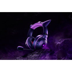 Razer Headset | Kraken Kitty V2 | Wired | Over-ear | Microphone | Noise canceling | Gengar Edition