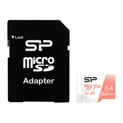 Silicon Power Superior | 64 GB | microSDXC | Flash memory class 10