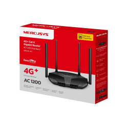 Mercusys MB235-4G AC1200 Wi-Fi 4G+ LTE Router, Build-In 300Mbps 4G LTE Modem | Mercusys