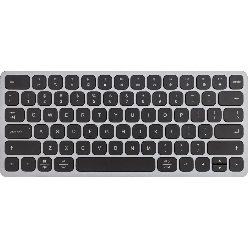 AXAGON HMC-KB keyboard USB-C 5Gbps with HUB, microSD/SD, 3x USB-A, HDMI 4K/60Hz, PD 100W | AXAGON