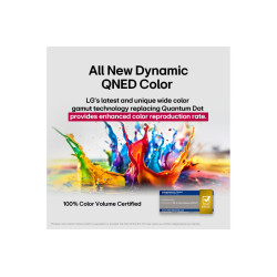 LG QNED AI 4K TV | 86QNED80A3A | 86 | Smart TV | webOS 25 | UHD | Black