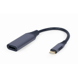 Cablexpert USB Type-C to HDMI display adapter, Space grey | A-USB3C-HDMI-01