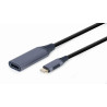 Cablexpert USB Type-C to HDMI display adapter, Space grey | A-USB3C-HDMI-01