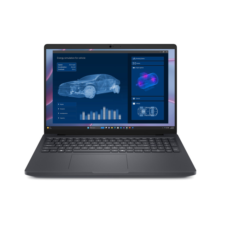 Dell Pro Max 16 MC16255 | 16 " | FHD+ | AMD Ryzen AI 9 HX PRO | 670 | 32 GB | LPDDR5x | Solid-state drive capacity 1000 GB | NVI