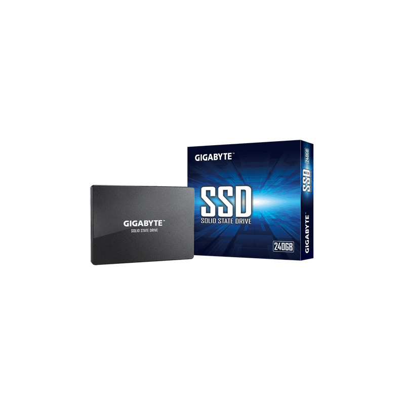 Gigabyte | GP-GSTFS31240GNTD | 240 GB | SSD form factor 2.5-inch | Solid-state drive interface SATA | Read speed 500 MB/s | Writ