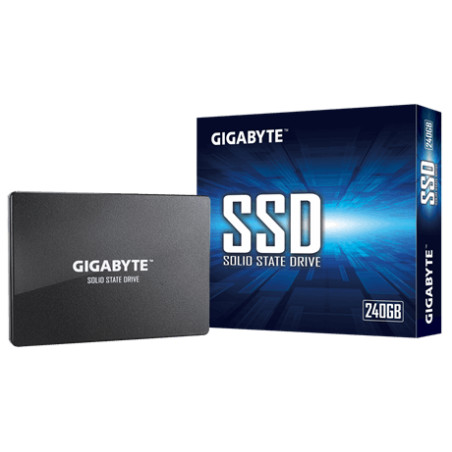 Gigabyte | GP-GSTFS31240GNTD | 240 GB | SSD form factor 2.5-inch | Solid-state drive interface SATA | Read speed 500 MB/s | Writ