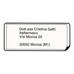 Brother | DK-11208 Large Address Labels | White | DK | 38mm x 90mm
