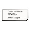 Brother | DK-11208 Large Address Labels | White | DK | 38mm x 90mm