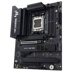 Asus TUF GAMING X870E-PLUS WIFI7 | Processor family AMD | Processor socket AM5 | DDR5 | Supported hard disk drive interfaces SAT