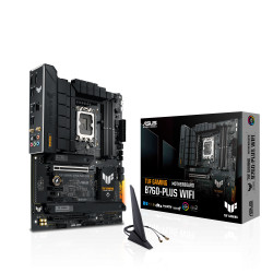 Asus TUF GAMING B760-PLUS WIFI | Processor family Intel | Processor socket LGA1700 | Supported hard disk drive interfaces SATA, 