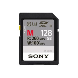 Sony 128 GB SF-M Series UHS-II SD Memory Card | Sony | 128 GB | SDXC | Flash memory class 10