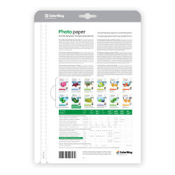ColorWay Photo Paper, 50 sheets | 155 g/m | A4 | Dual-side High Glossy