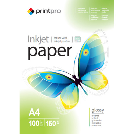 ColorWay PrintPro Photo Paper, 100 sheets | 150 g/m | A4 | High Glossy