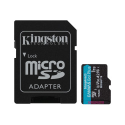 Kingston Memory card | Canvas Go! Plus | 1000 GB | microSD | Flash memory class Class 10, UHS-I, U3, V30, A2