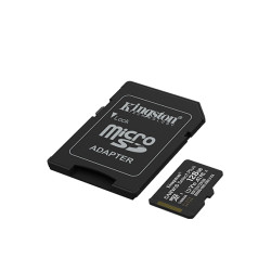 Kingston Canvas Select Plus | 128 GB | microSD | Flash memory class Class 10, UHS-I, U1/U3, video class 10/30, A1