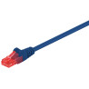 Goobay CAT 6, U/UTP | Patch cord | Blue