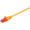 Goobay CAT 6, U/UTP | Patch cord | Yellow