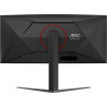 AOC CU34G4 | 34 " | Fast VA | UWQHD | 21:9 | 180 Hz | 1 ms | 3440 x 1440 pixels | 300 cd/m | HDMI ports quantity 2 | Black