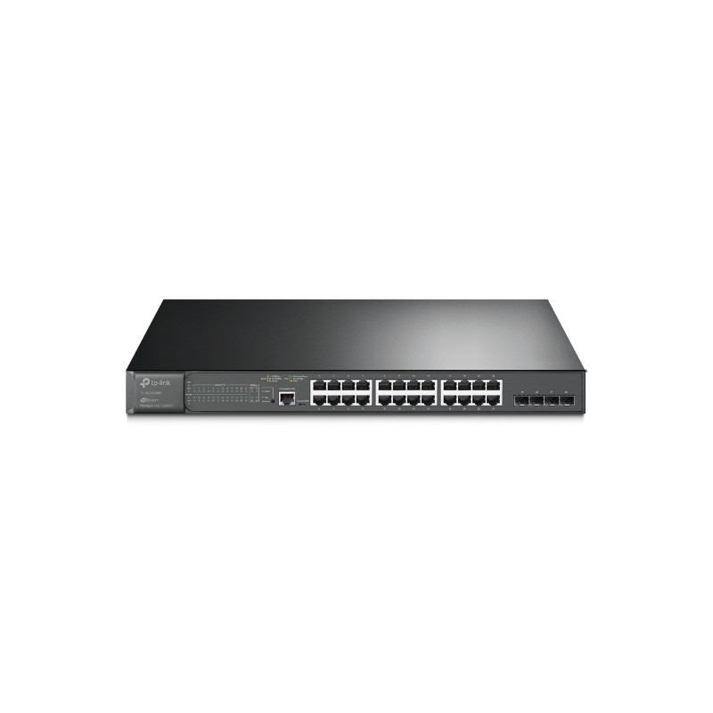 TP-LINK | L2 Managed Switch | TL-SG3428MP | Managed L2+ | Rackmountable | SFP ports quantity 4 | Power supply type Single