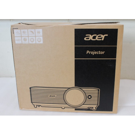 SALE OUT. Acer X1328WHN Projector, WXGA,1280x800, 5000lm, 20000:1, Black, DAMAGED PACKAGING | Acer | X1328WHn | WXGA (1280x800) 
