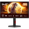 AOC Q25G4SR | 24.5 " | Fast IPS | QHD | 16:9 | 300 Hz | 1 ms | 2560 x 1440 pixels | 400 cd/m | HDMI ports quantity 2 | Black