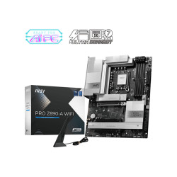 MSI PRO Z890-A WIFI | Processor family Intel | Processor socket LGA1851 | DDR5 UDIMM | Supported hard disk drive interfaces SATA