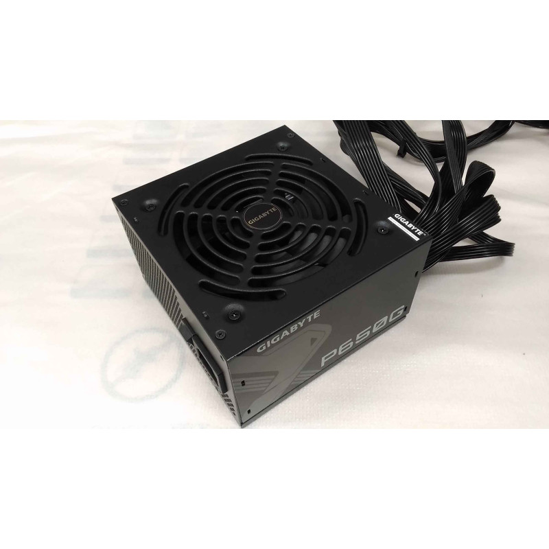 SALE OUT. GIGABYTE GP-P650G GEU1, 650W | Gigabyte PSU | GP-P650G | USED, REFURBISHED, MISSING: INNER PACKAGING AND MANUALS | 650