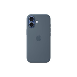 Apple iPhone 17 Silicone Case with MagSafe - Anchor Blue | Apple