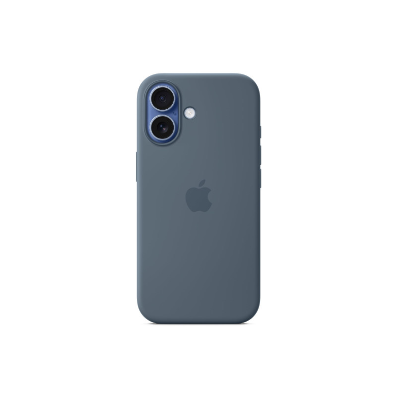 Apple iPhone 17 Silicone Case with MagSafe - Anchor Blue | Apple