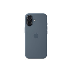 Apple iPhone 17 Silicone Case with MagSafe - Anchor Blue | Apple