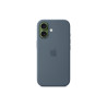 Apple iPhone 17 Silicone Case with MagSafe - Anchor Blue | Apple