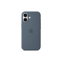 Apple iPhone 17 Silicone Case with MagSafe - Anchor Blue | Apple