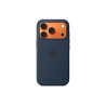 Apple iPhone 17 Pro Silicone Case with MagSafe Midnight | Apple