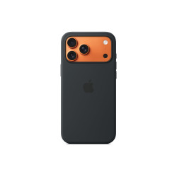 Apple iPhone 17 Pro Max Silicone Case with MagSafe Black | Apple